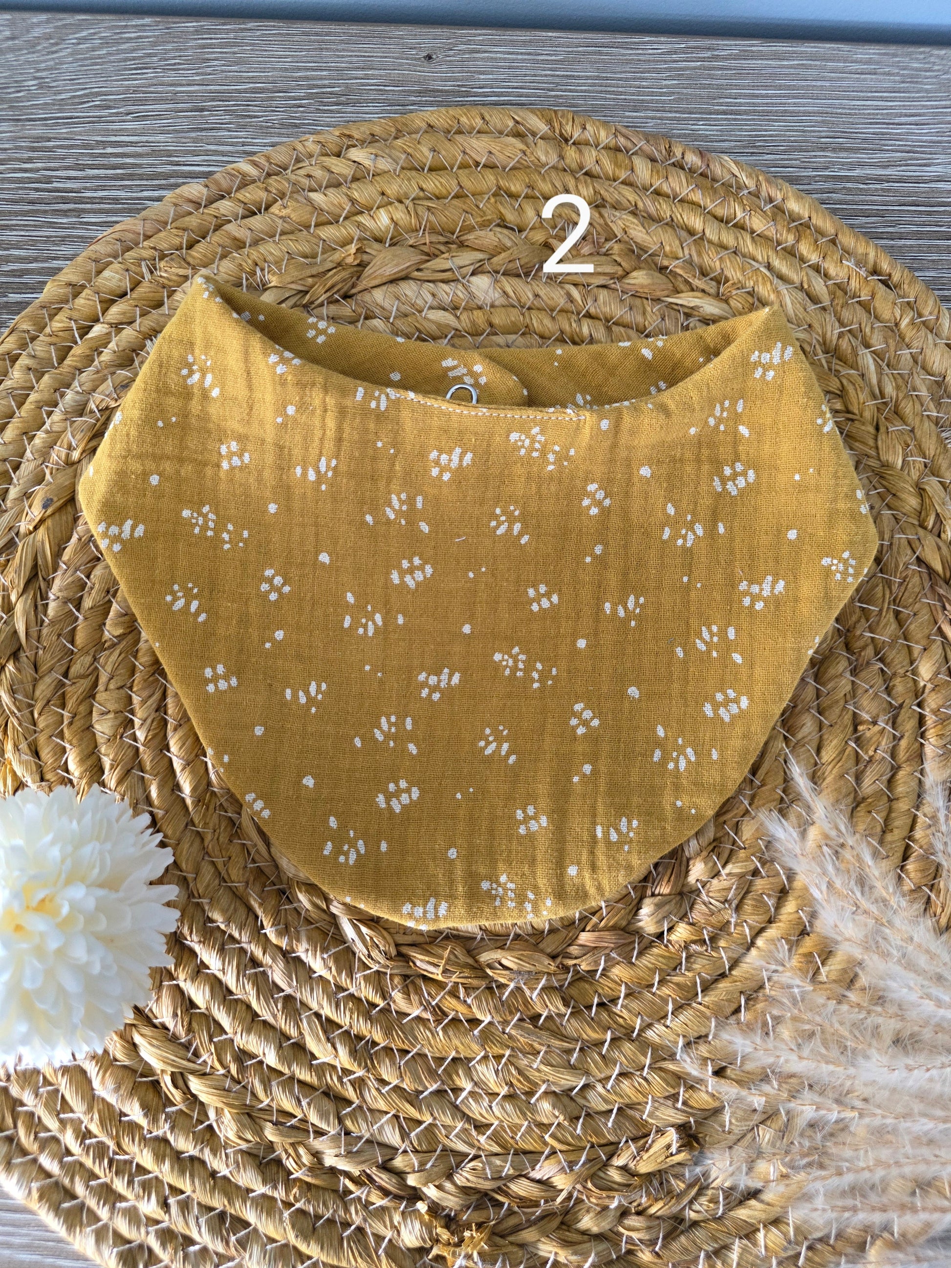 Bavoir bandana - en stock