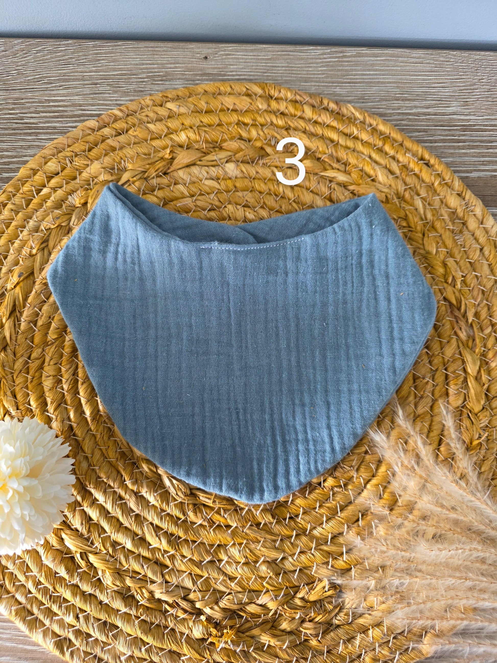 Bavoir bandana - en stock