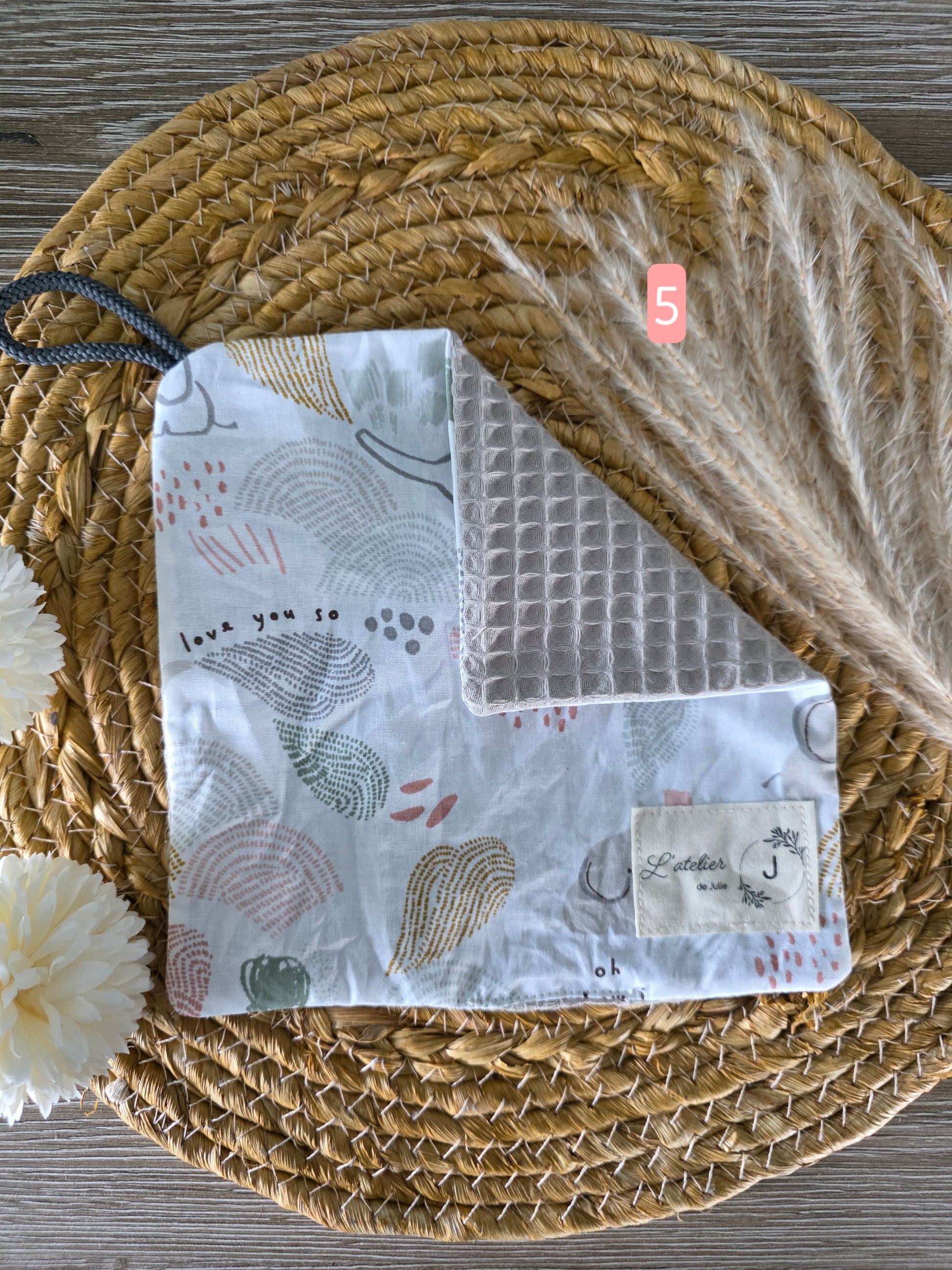 Doudou carré - en stock