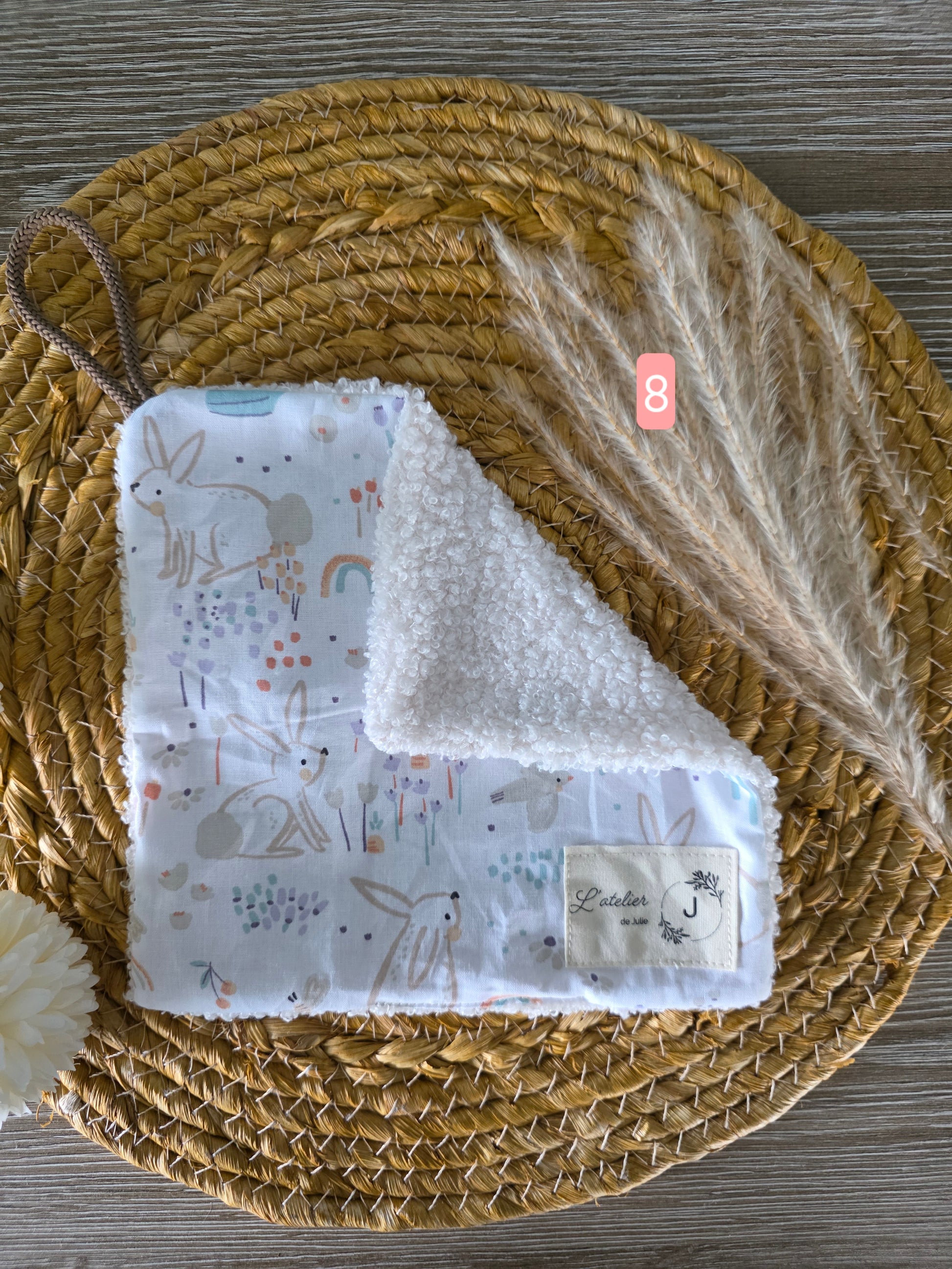 Doudou carré - en stock