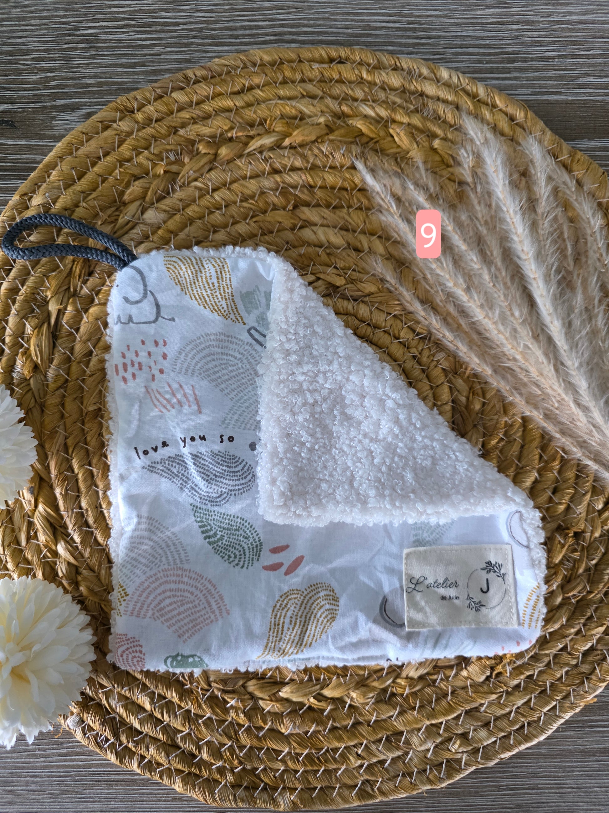 Doudou carré - en stock