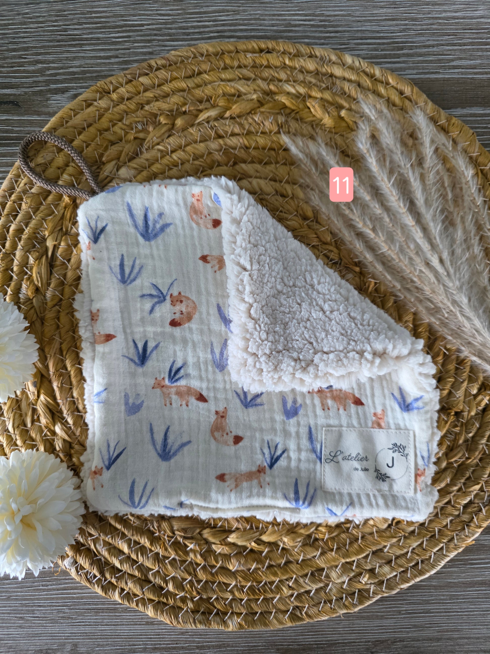 Doudou carré - en stock