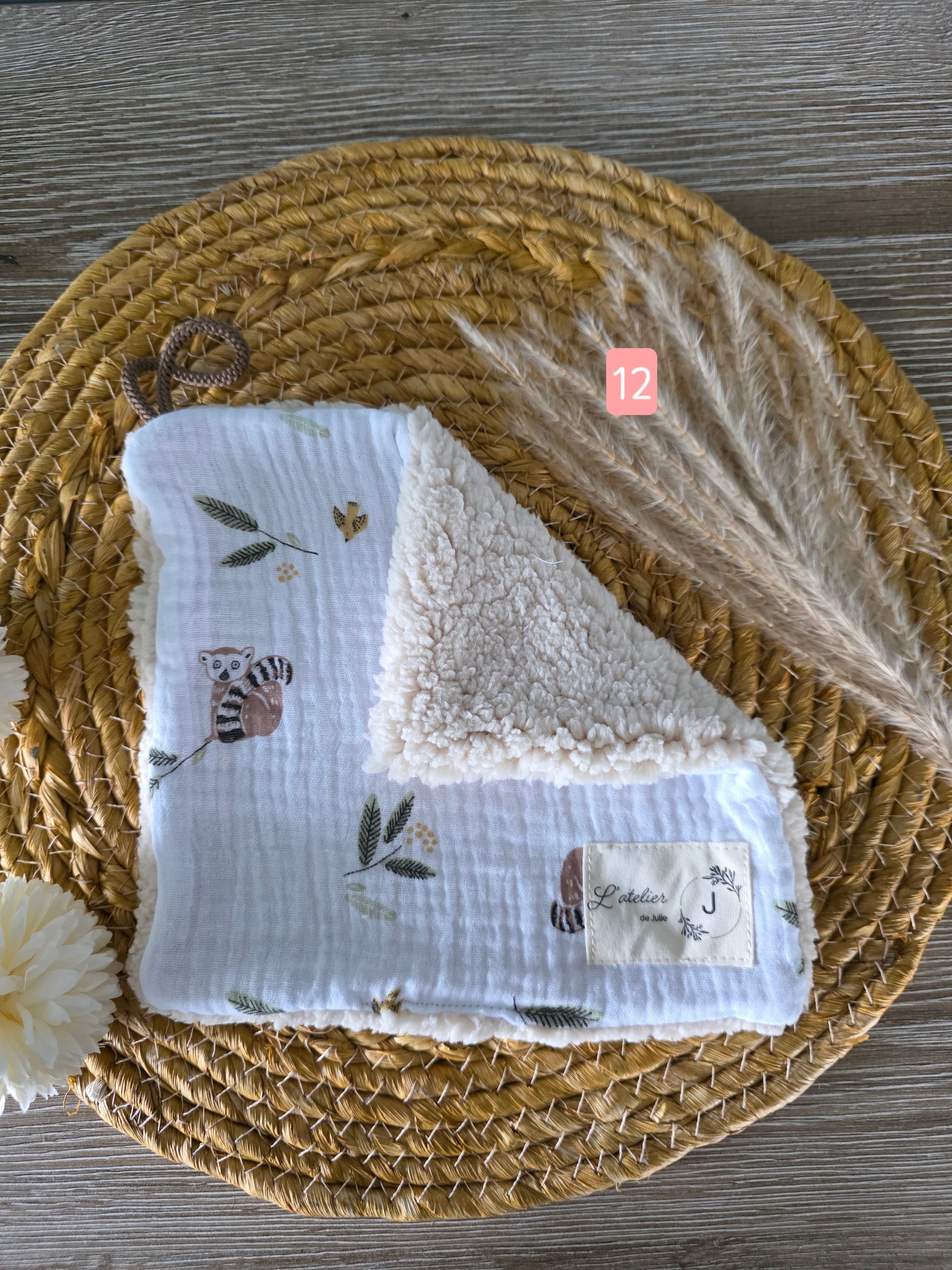 Doudou carré - en stock