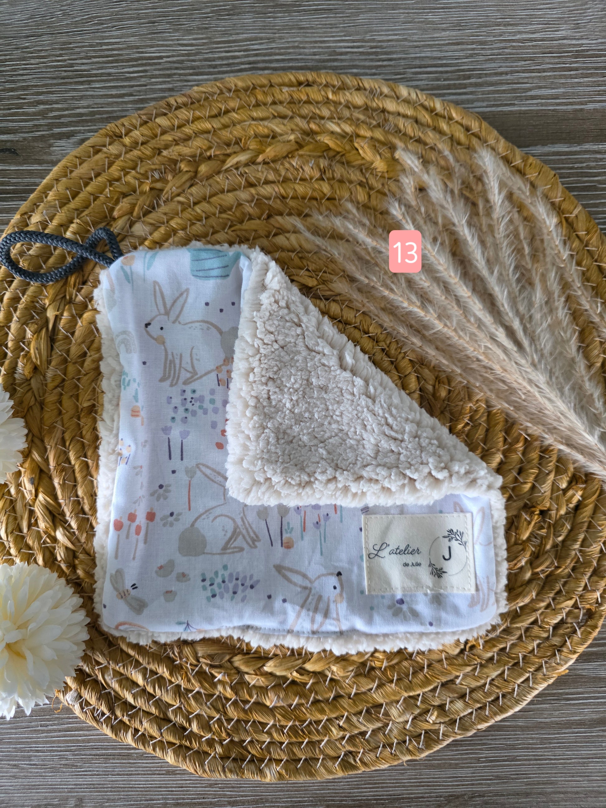 Doudou carré - en stock