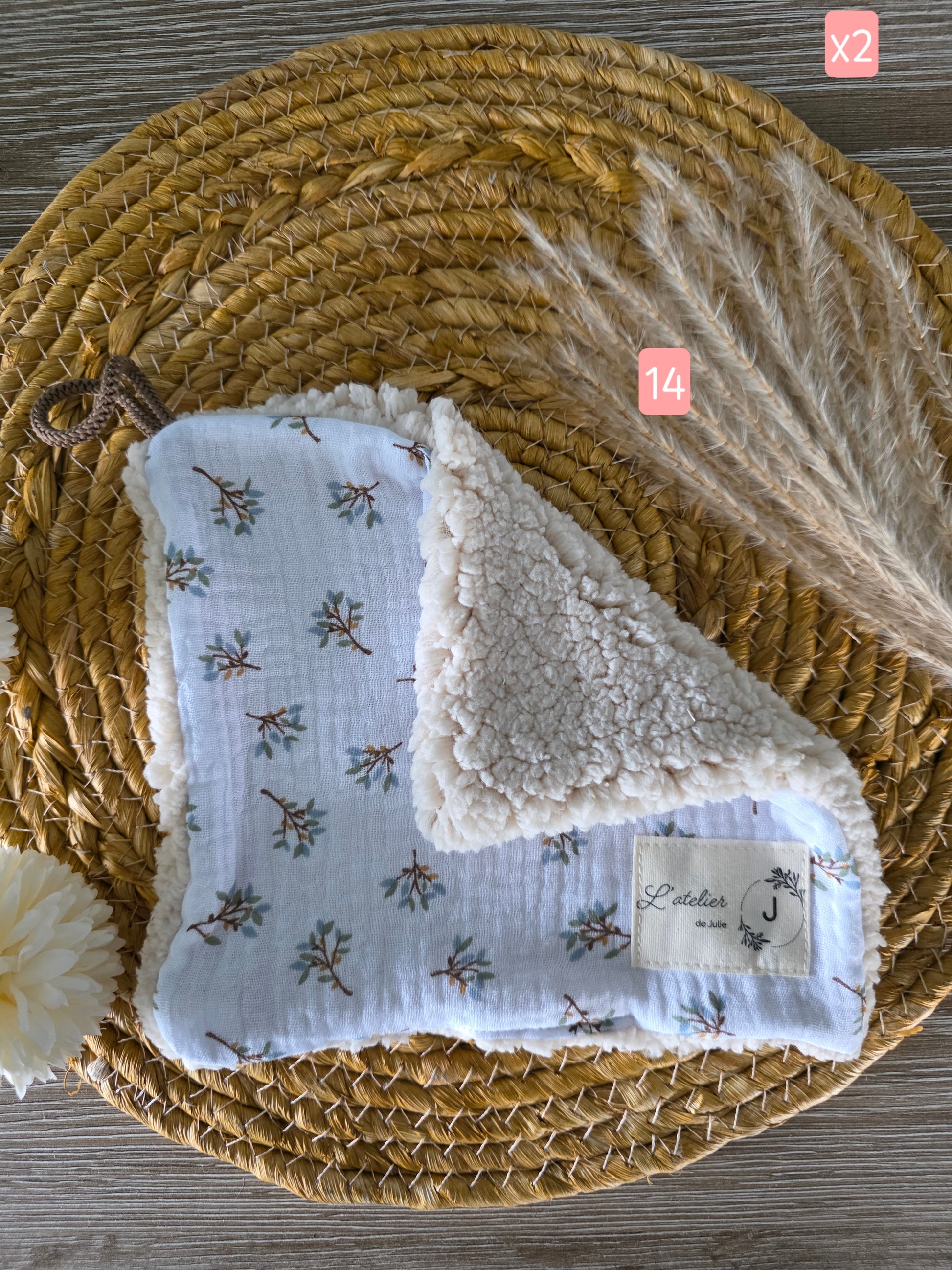 Doudou carré - en stock