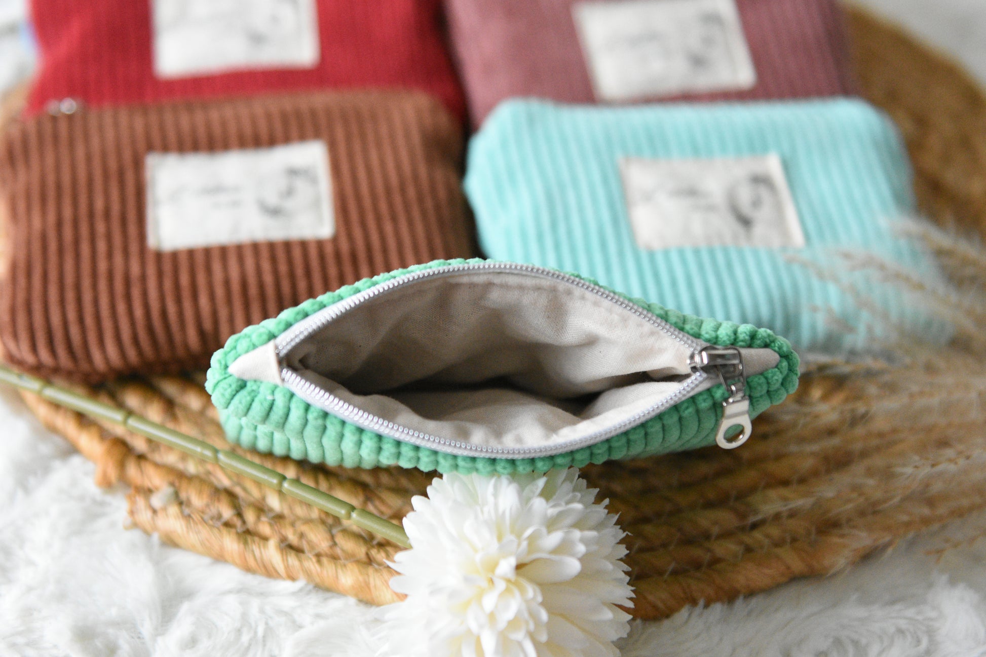 Porte-monnaie carré - en stock