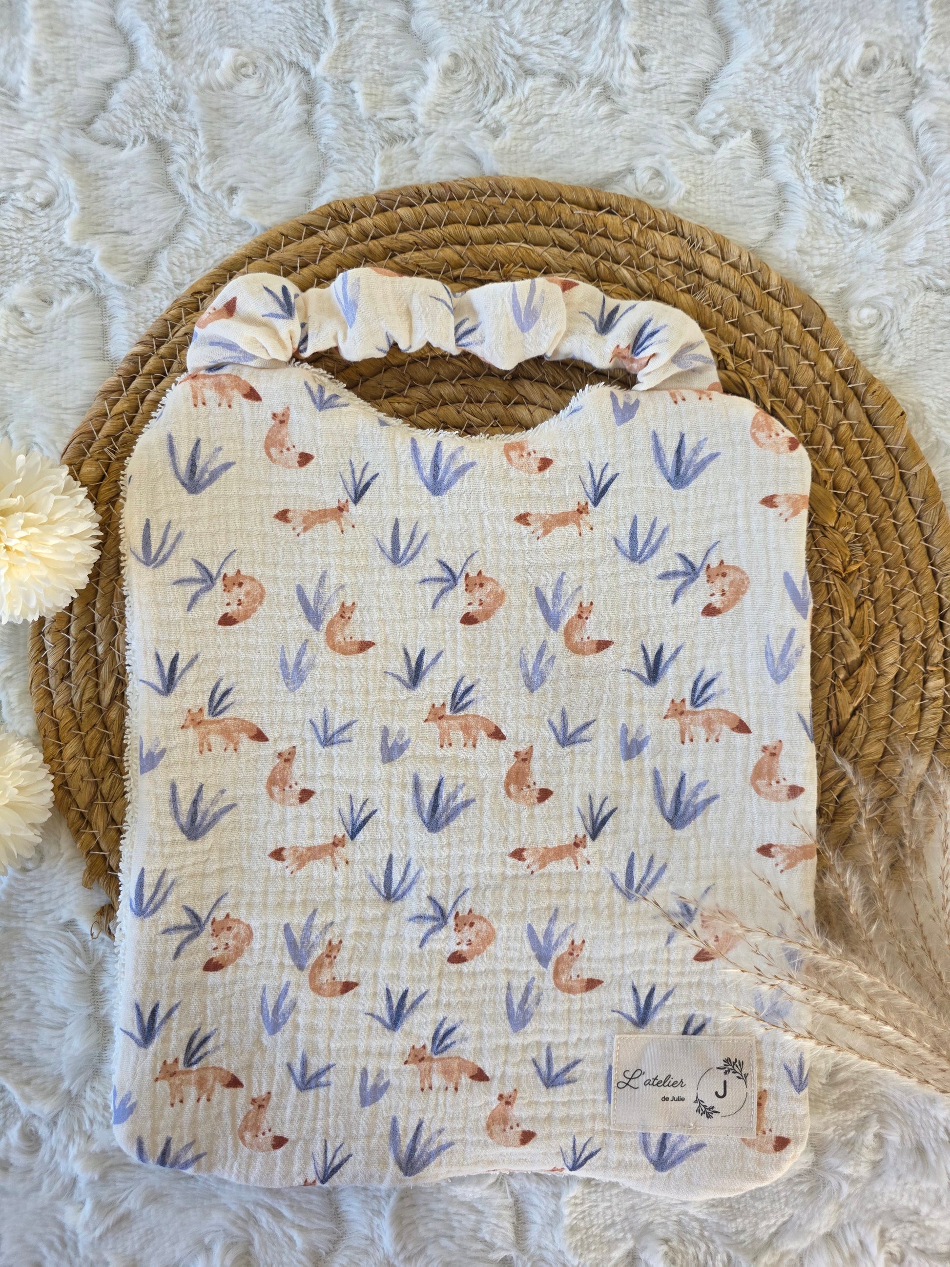 Bavoirs élastiqués (bébé) - en stock