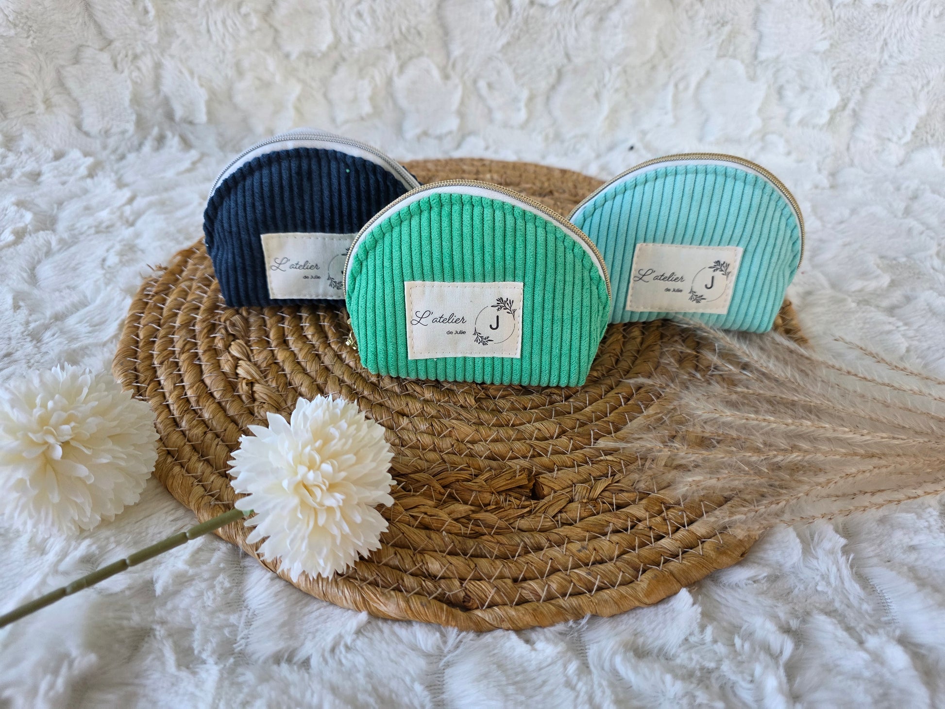 Porte-monnaie rond - en stock