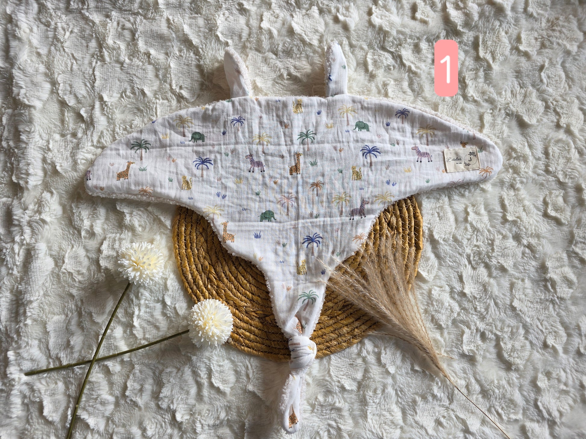 Doudou raie - en stock