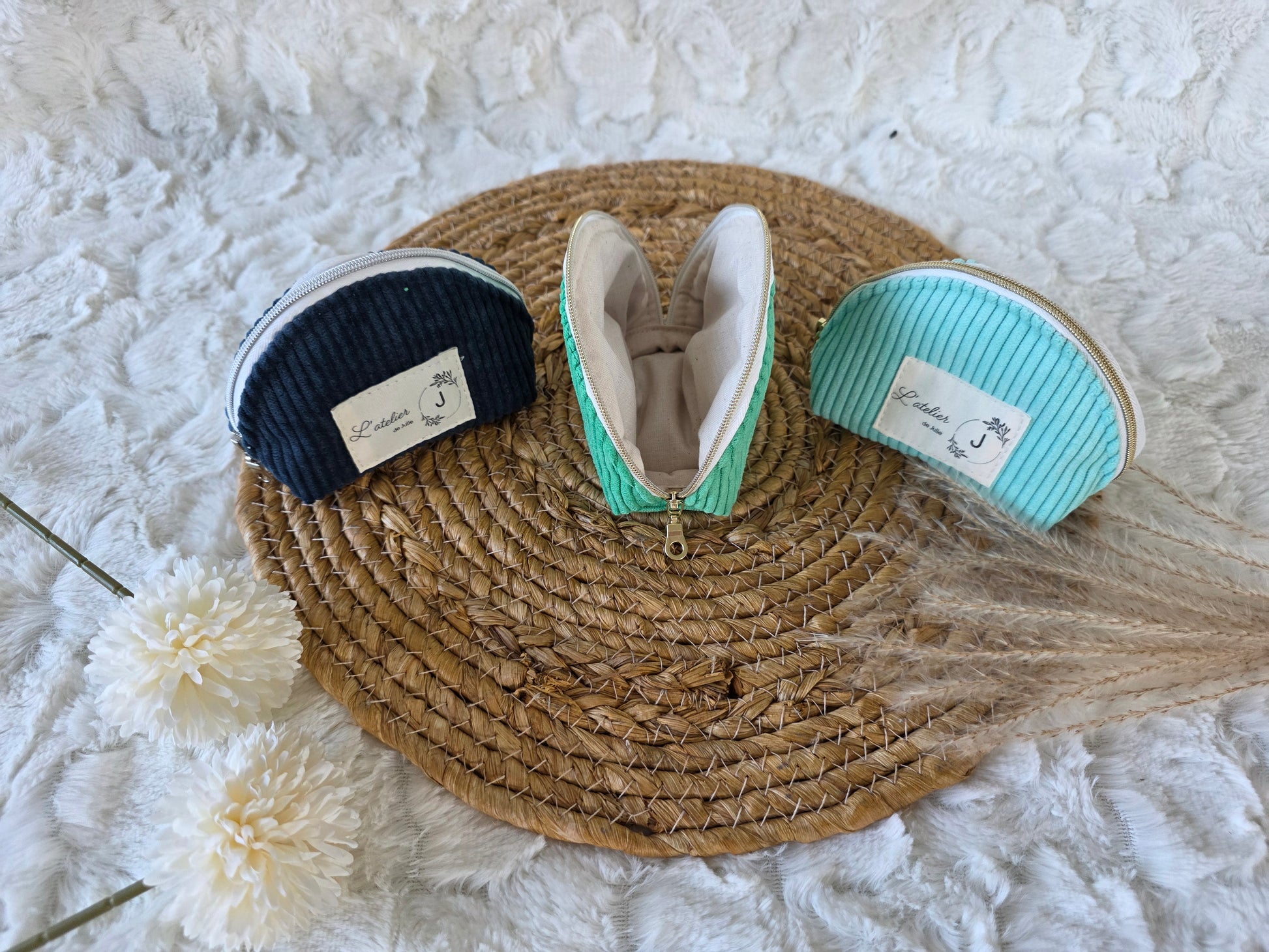 Porte-monnaie rond - en stock