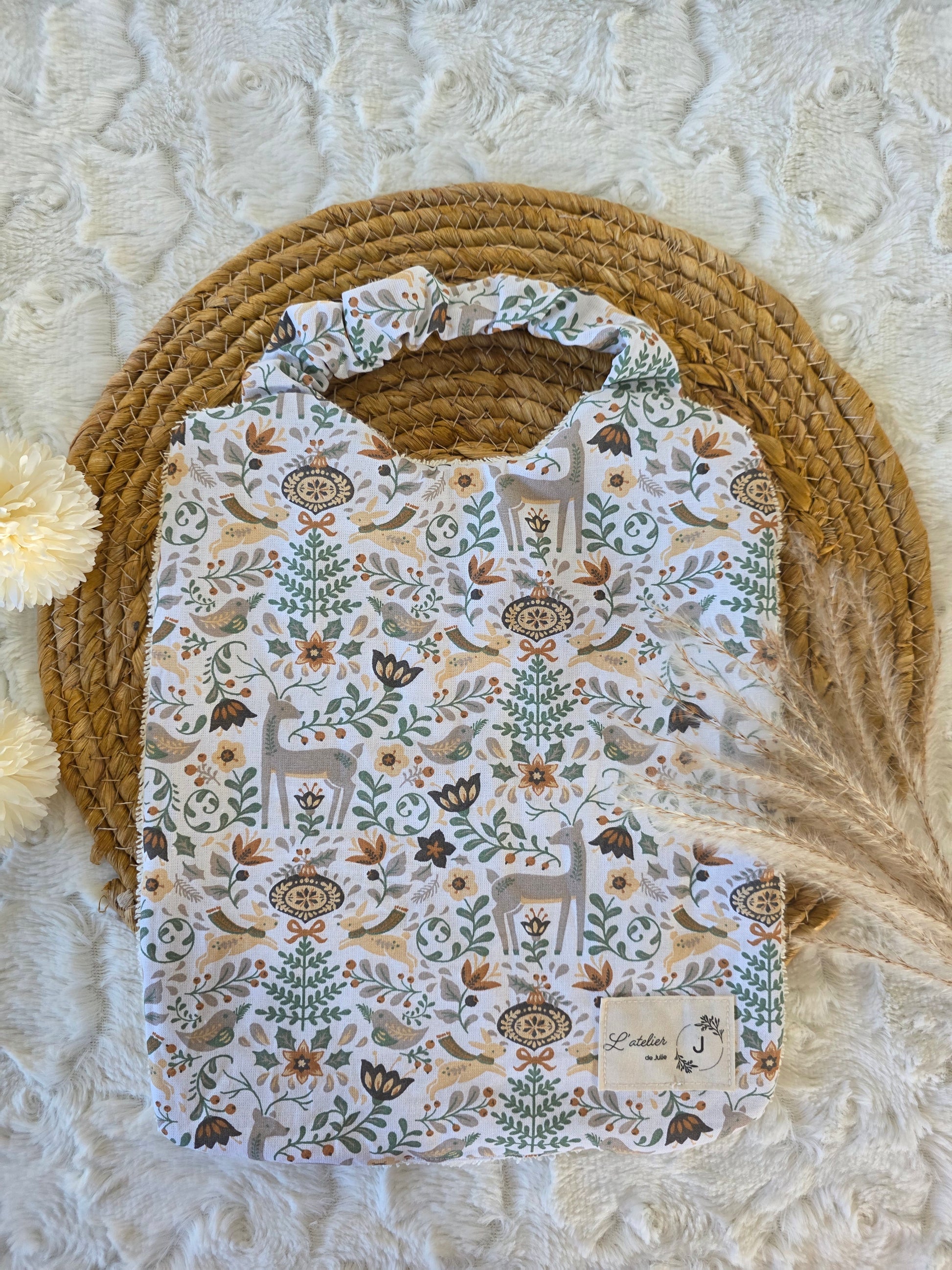 Bavoirs élastiqués (bébé) - en stock