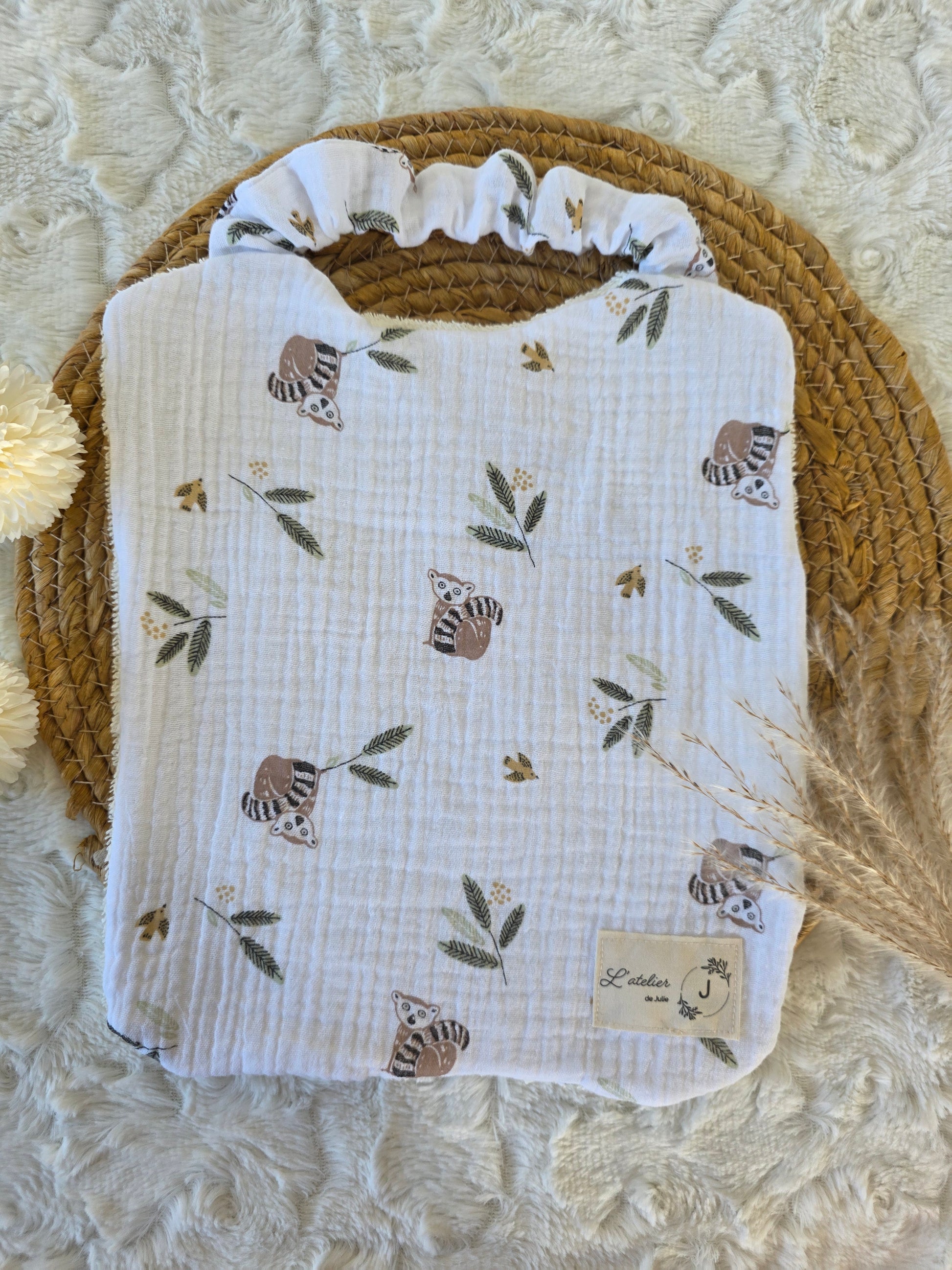 Bavoirs élastiqués (bébé) - en stock