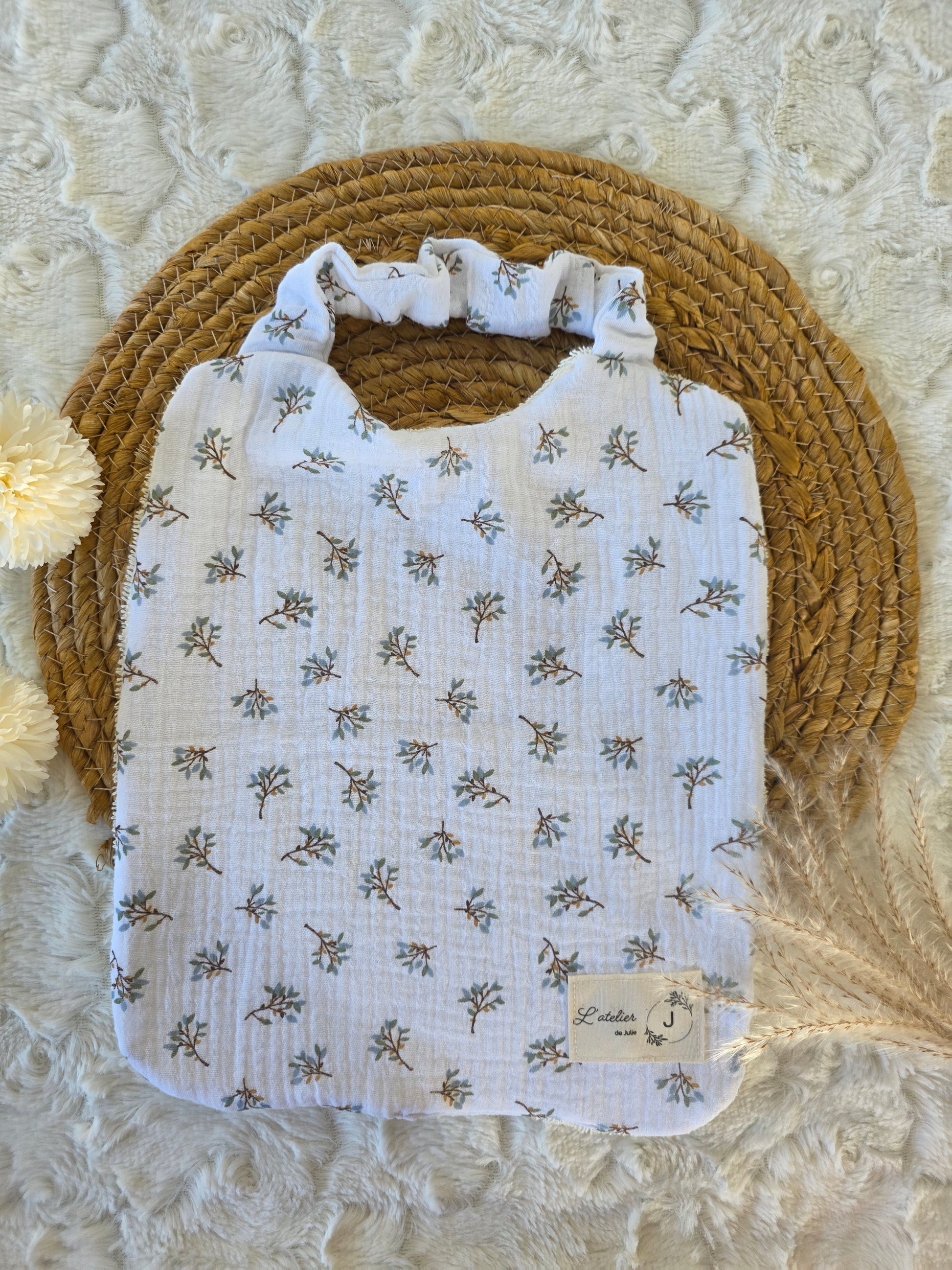 Bavoirs élastiqués (bébé) - en stock